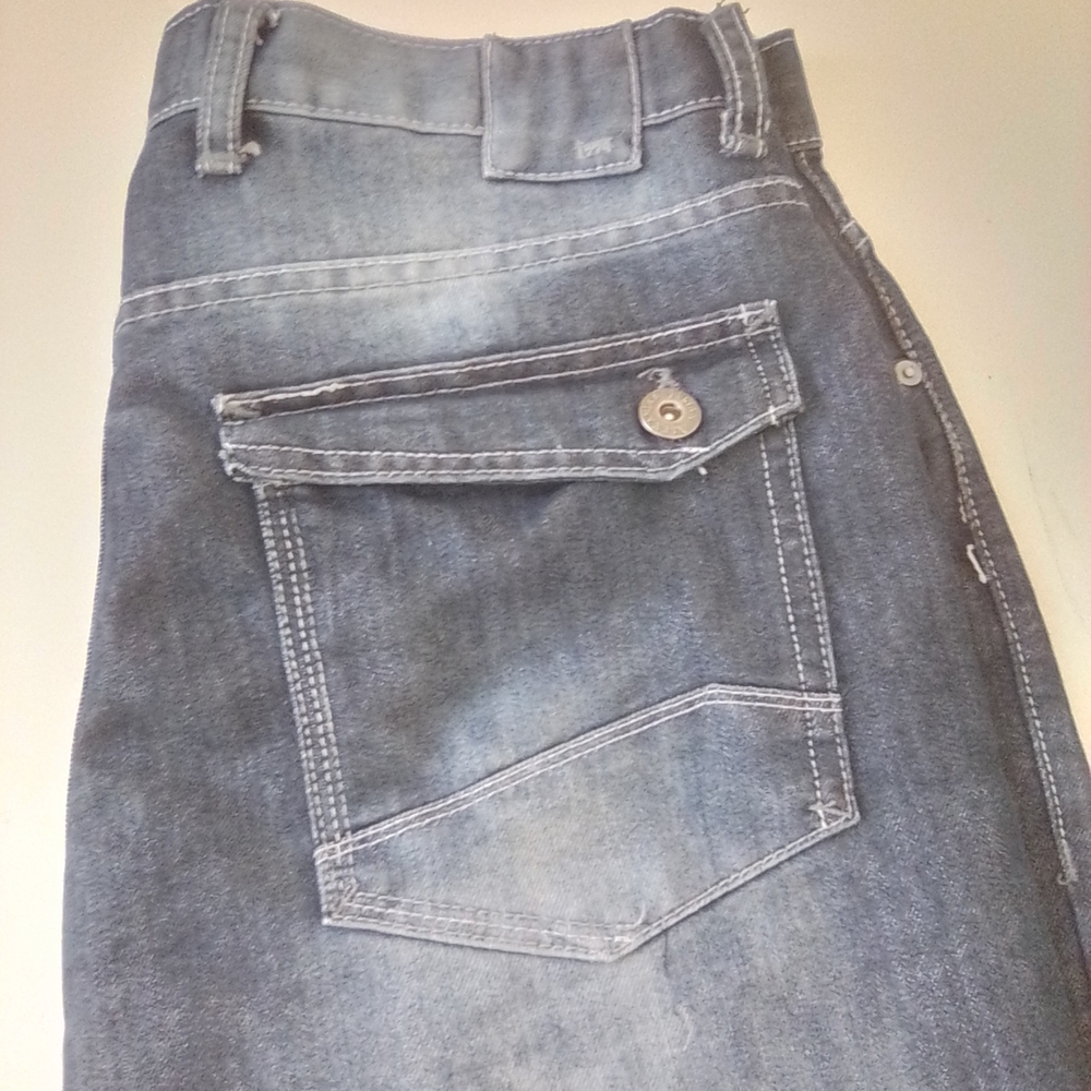 Alexander Julian Blue Jeans with Subtle Topstitching